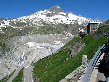 Rhonegletscher am Furkapass