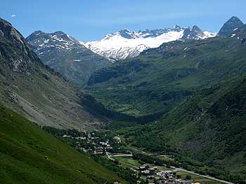 Auffahrt zum Col De l'Iseran